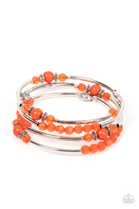 Whimsically Whirly - Orange